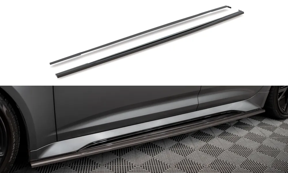 Carbon Fiber Side Skirts Audi RS6 C8 / RS7 C8