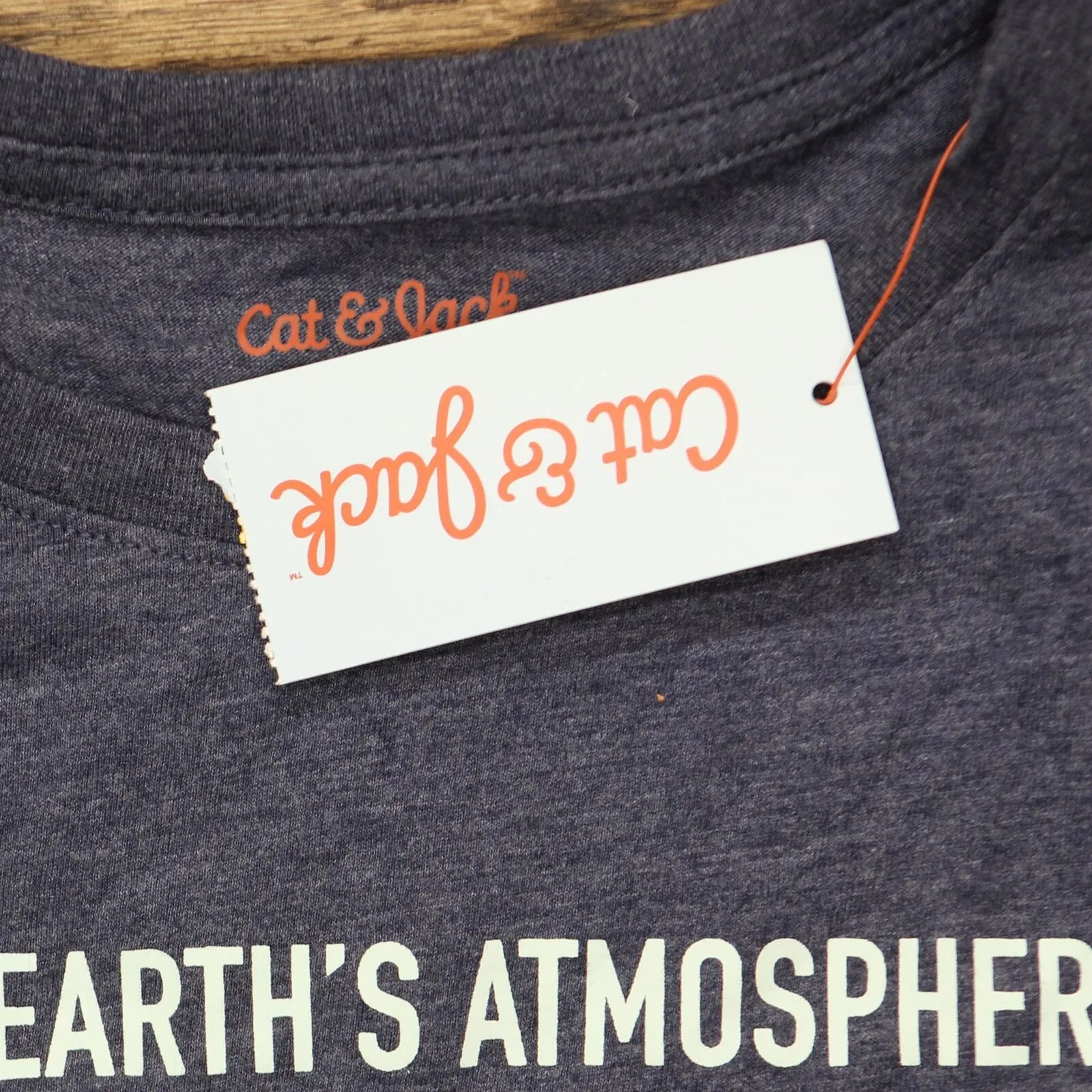 Cat & Jack Boys' 'The Earth's Atmosphere' Graphic Short Sleeve T-Shirt