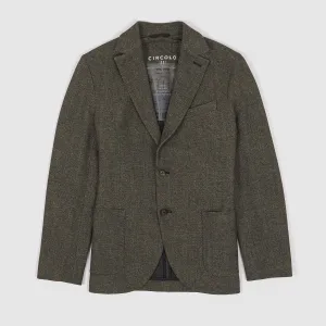 Circolo 1901 Knittted Cotton Fleece Blazer
