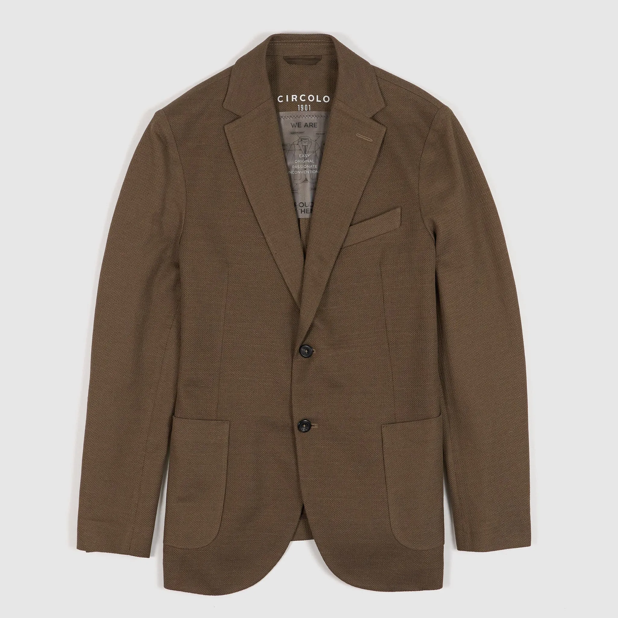 Circolo 1901 Man Cotton-Linen Blazer