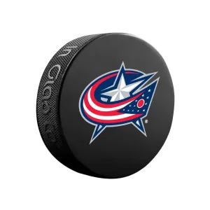 Columbus Blue Jackets Inglasco NHL Basic Logo Hockey Puck