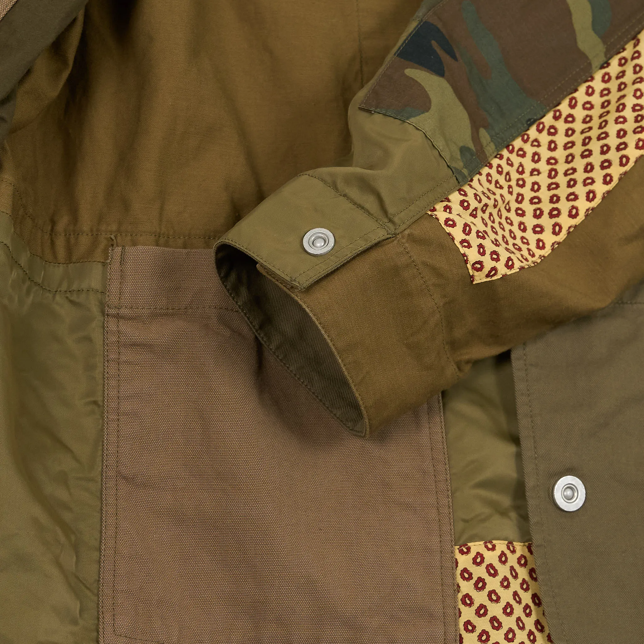 Comme Des Garçons Homme Patchwork Kimono Jacket
