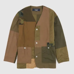Comme Des Garçons Homme Patchwork Kimono Jacket