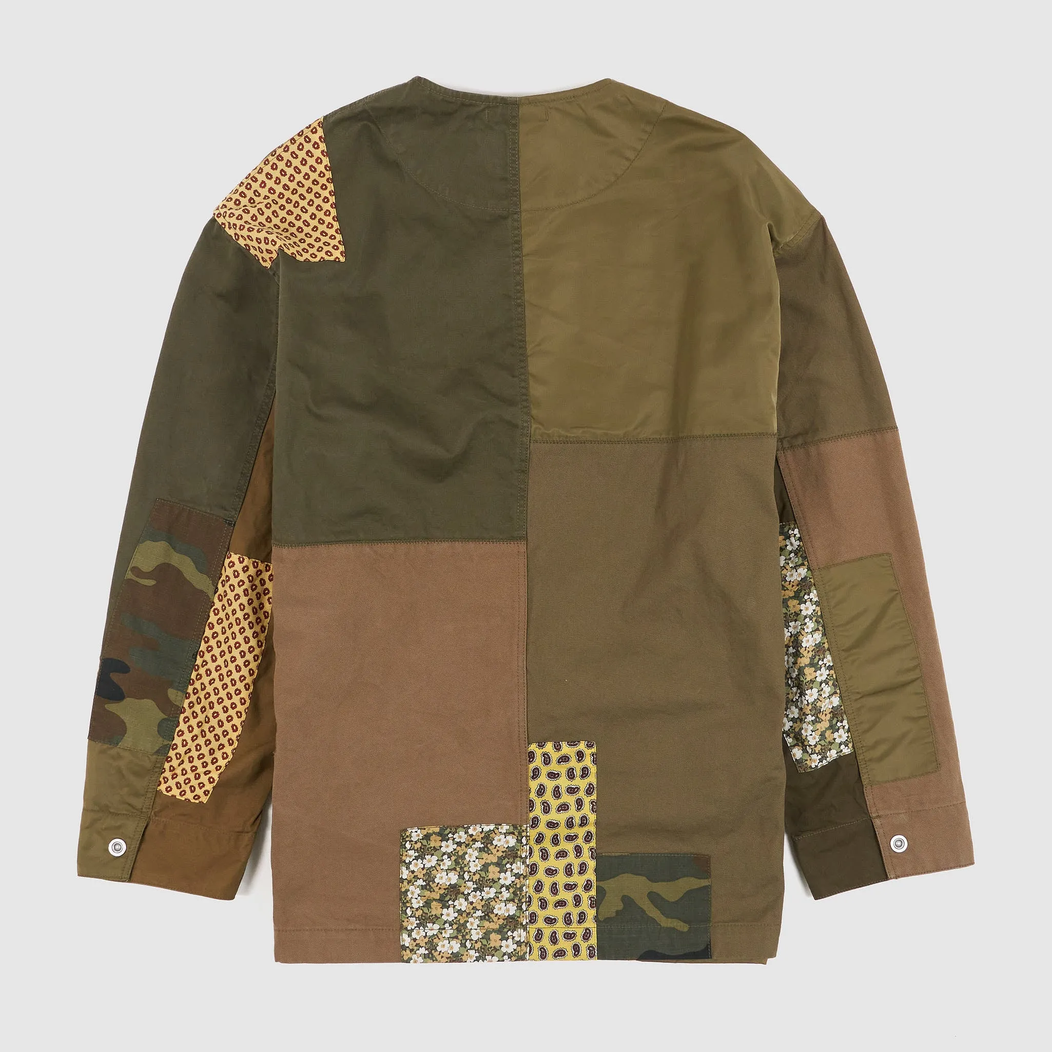 Comme Des Garçons Homme Patchwork Kimono Jacket