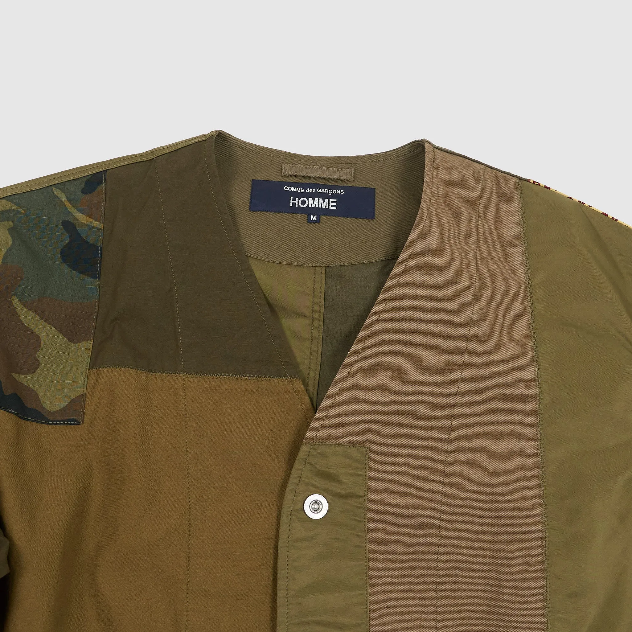 Comme Des Garçons Homme Patchwork Kimono Jacket