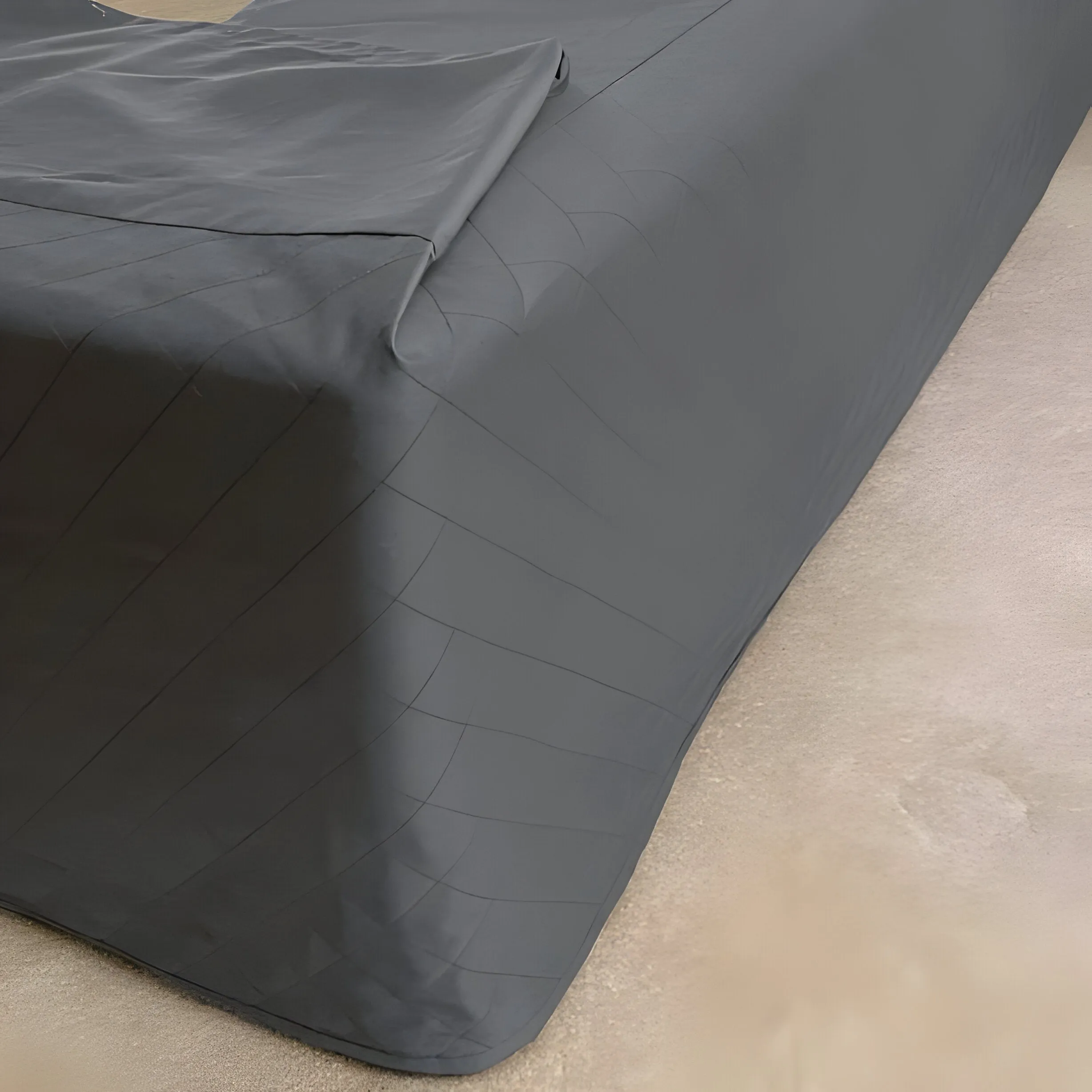 Continuous Wrap Diamond Quilted Bed skirt