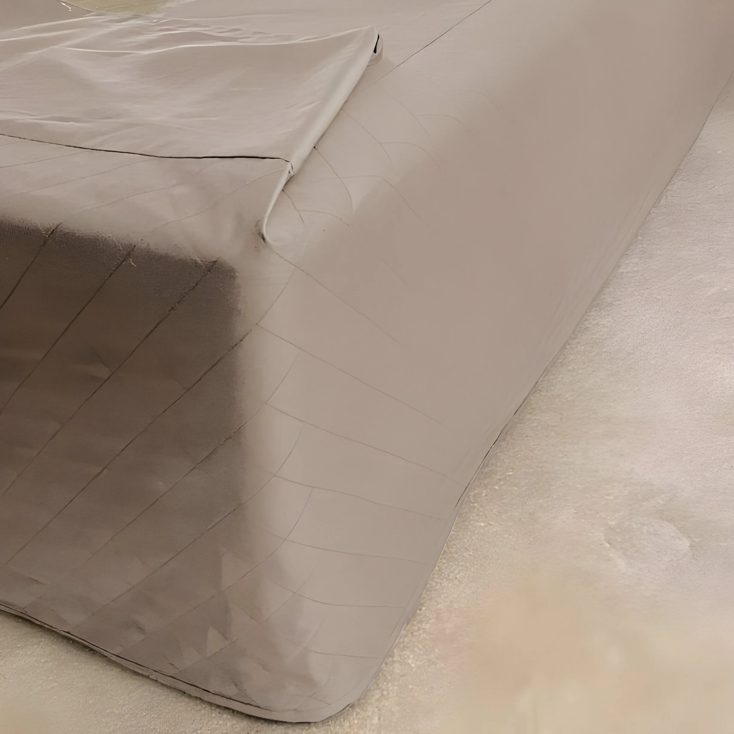 Continuous Wrap Diamond Quilted Bed skirt