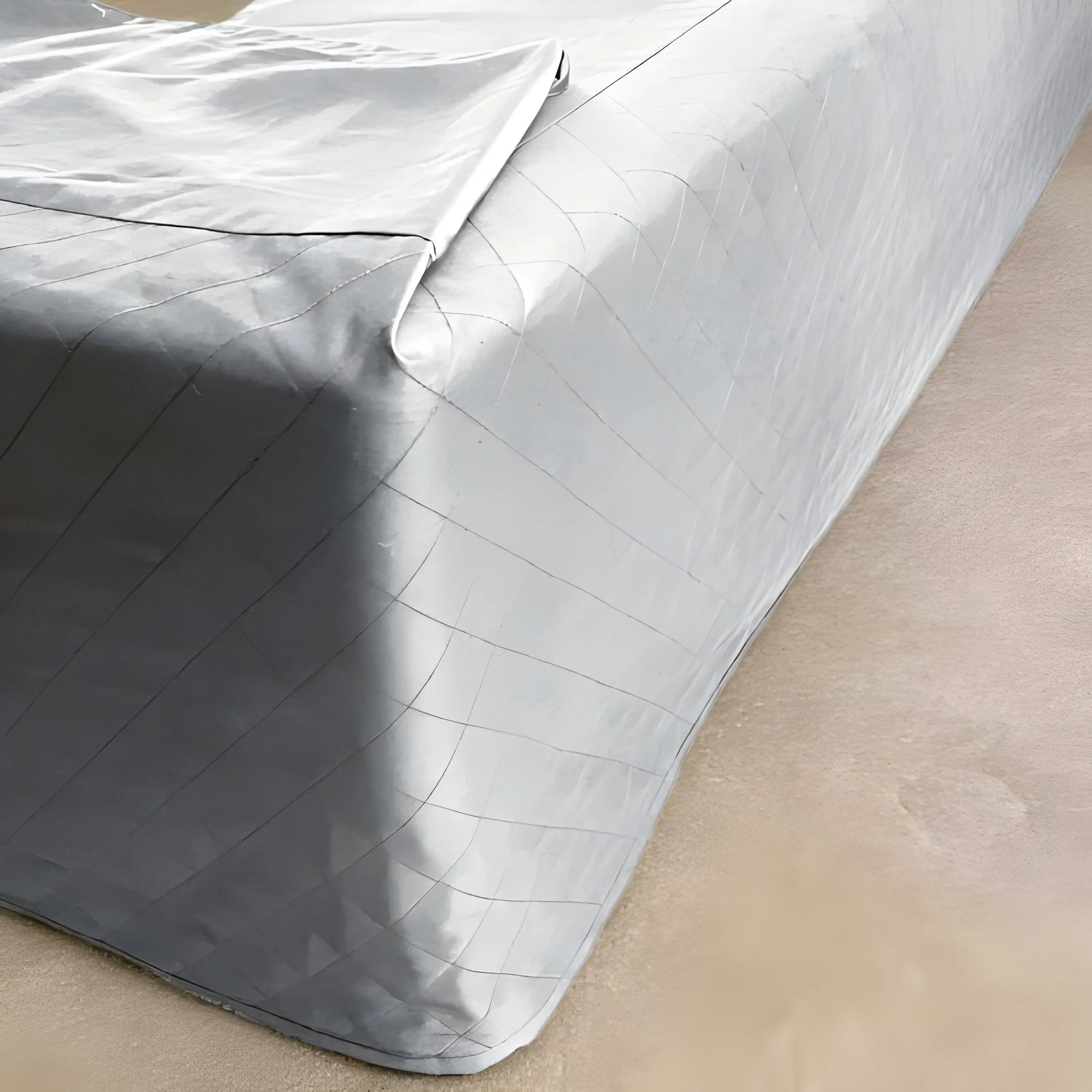 Continuous Wrap Diamond Quilted Bed skirt