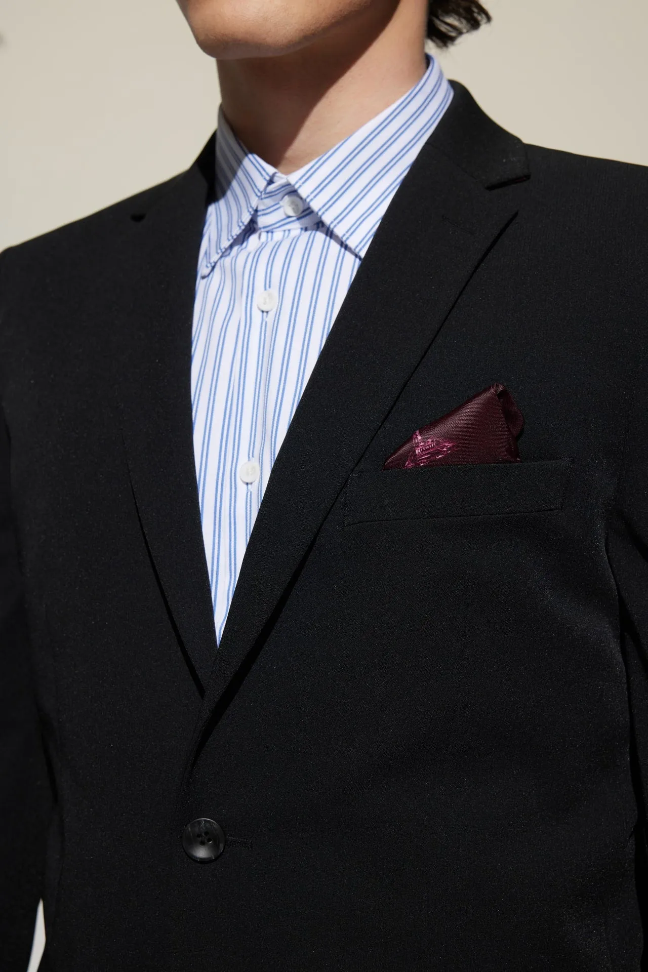 Cool Touch Multi-Way Stretch Smart Fit Texture Suit Blazer