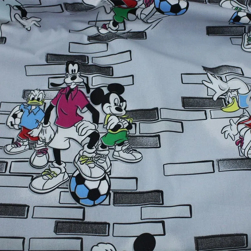 Cotton Kids Fabric Mickey Print 140 cm