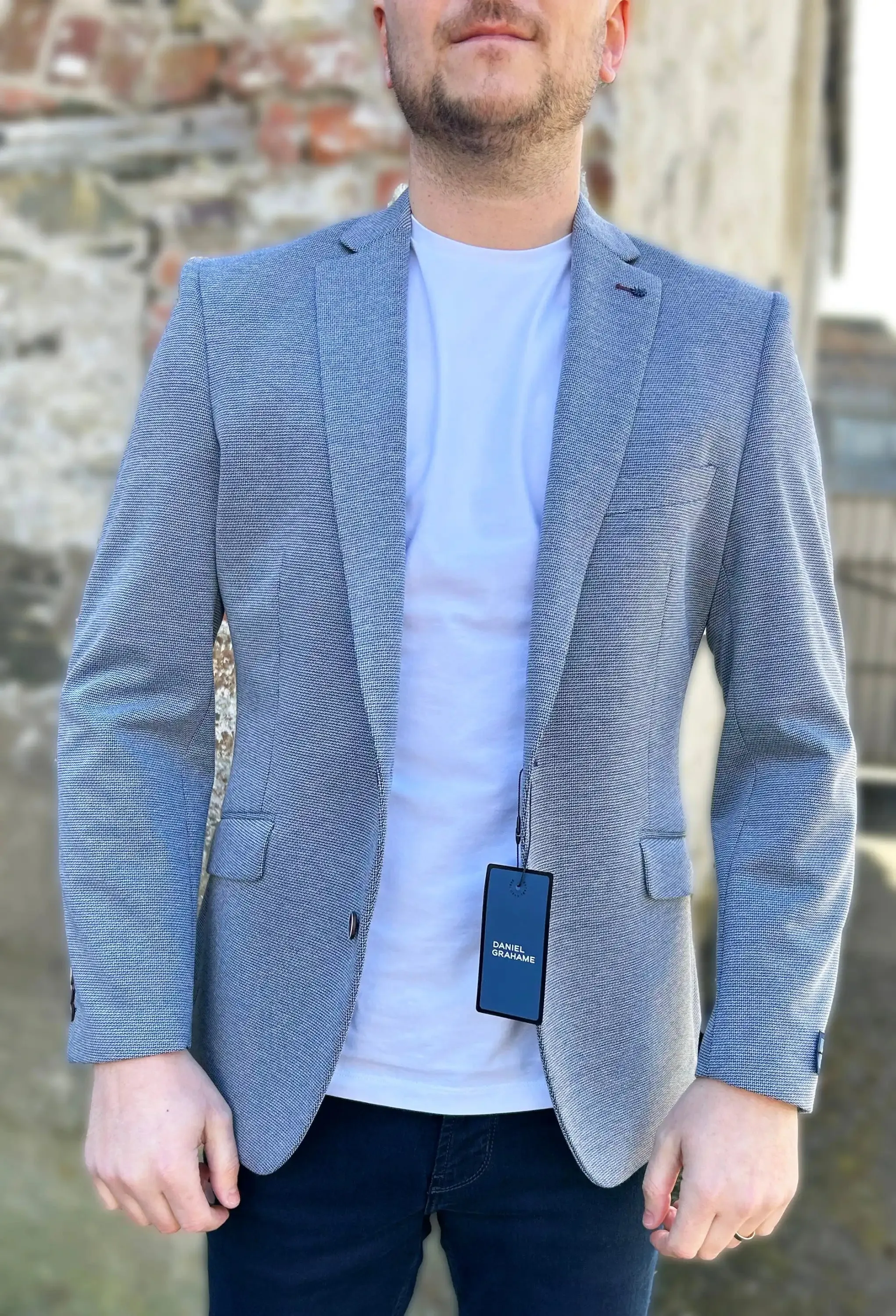 Daniel Grahame Men's Dale Blazer Jacket 13208 Blue