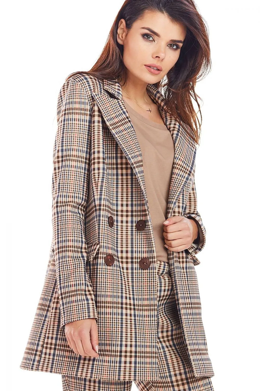 Double Collar Elegant Jacket