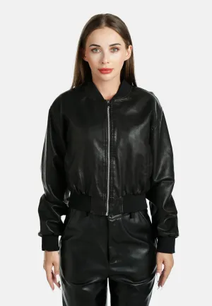 Drop Shoulder Zipper Jacket By RUW