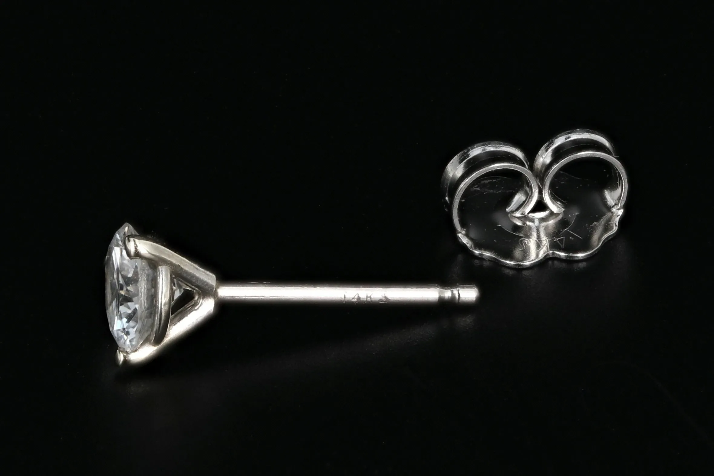 Edwardian Platinum 7.86 Carat Diamond Weight Total Earring Jackets