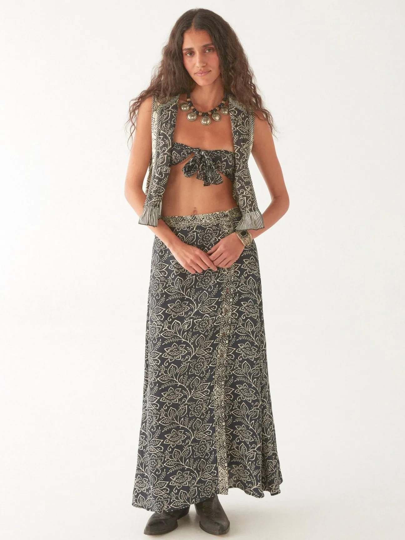 Eeva Skirt - Black Sheep
