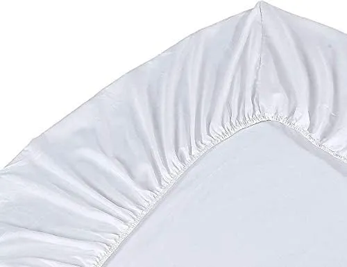 Egyptian Cotton 400 Thread Count Fitted Sheet White