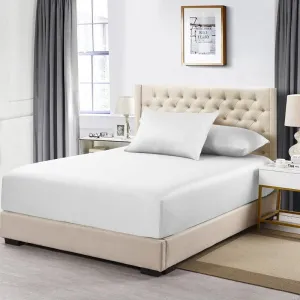 Egyptian Cotton 400 Thread Count Fitted Sheet White