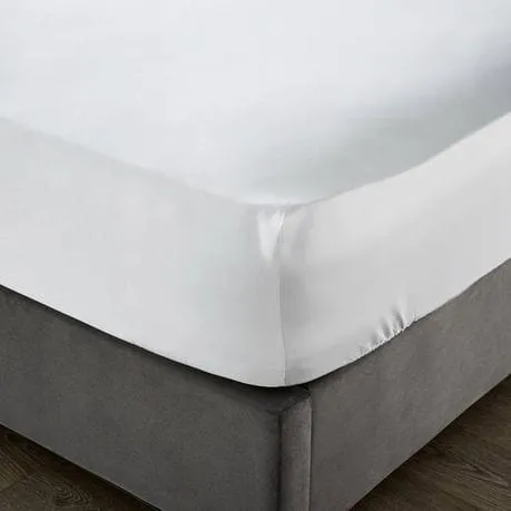 Egyptian Cotton 400 Thread Count Fitted Sheet White