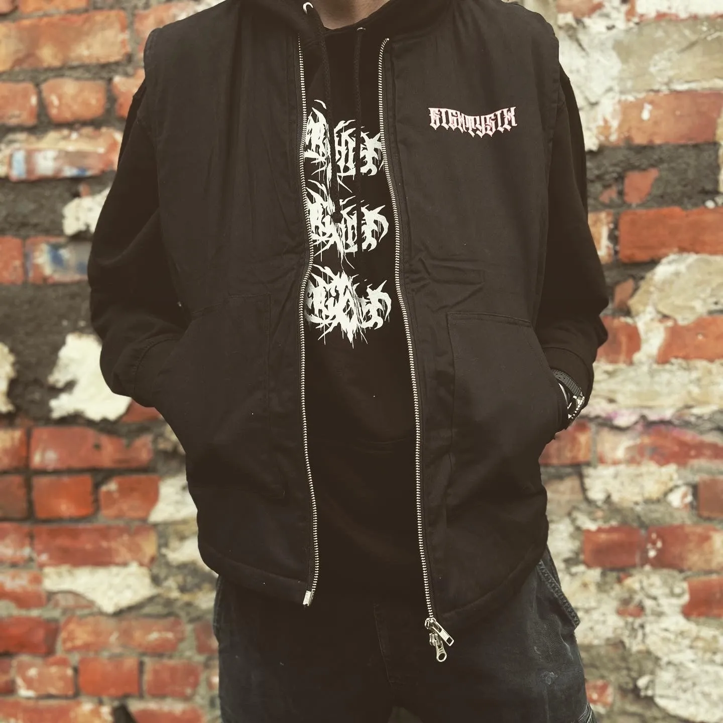 Eighty6 Workwear Jacket - Black