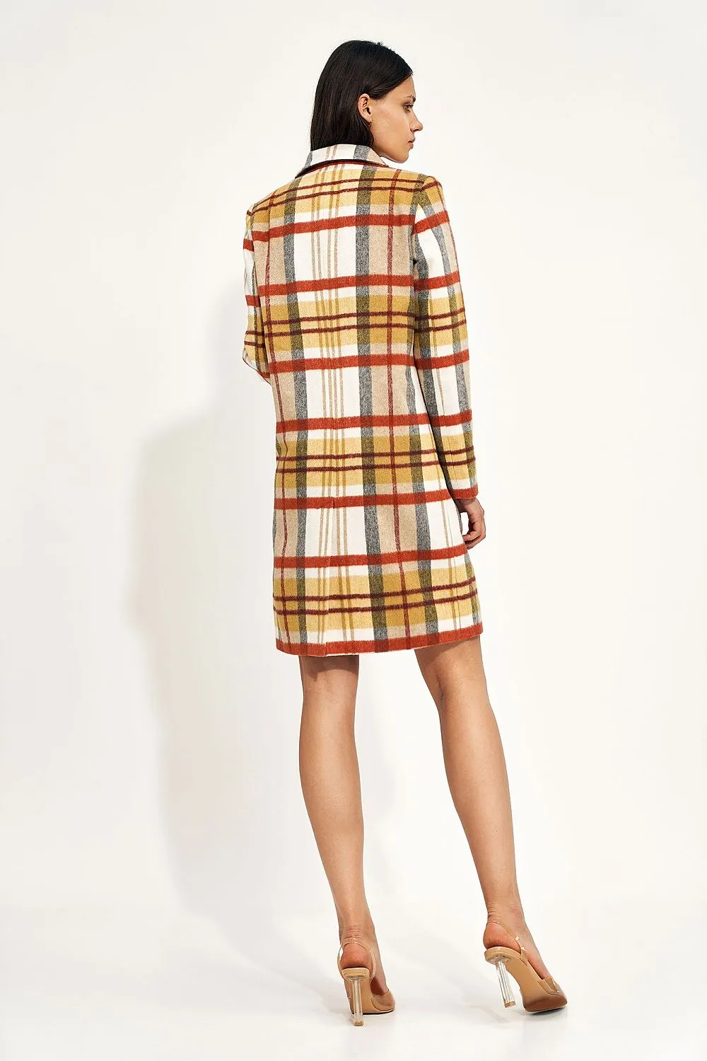 Elegant Buttoned Casual Coat