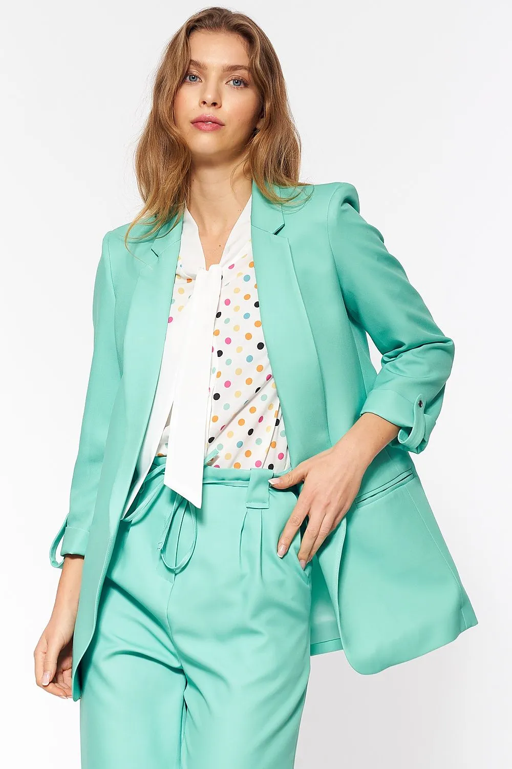 Elegant Oversized Lined Jacket