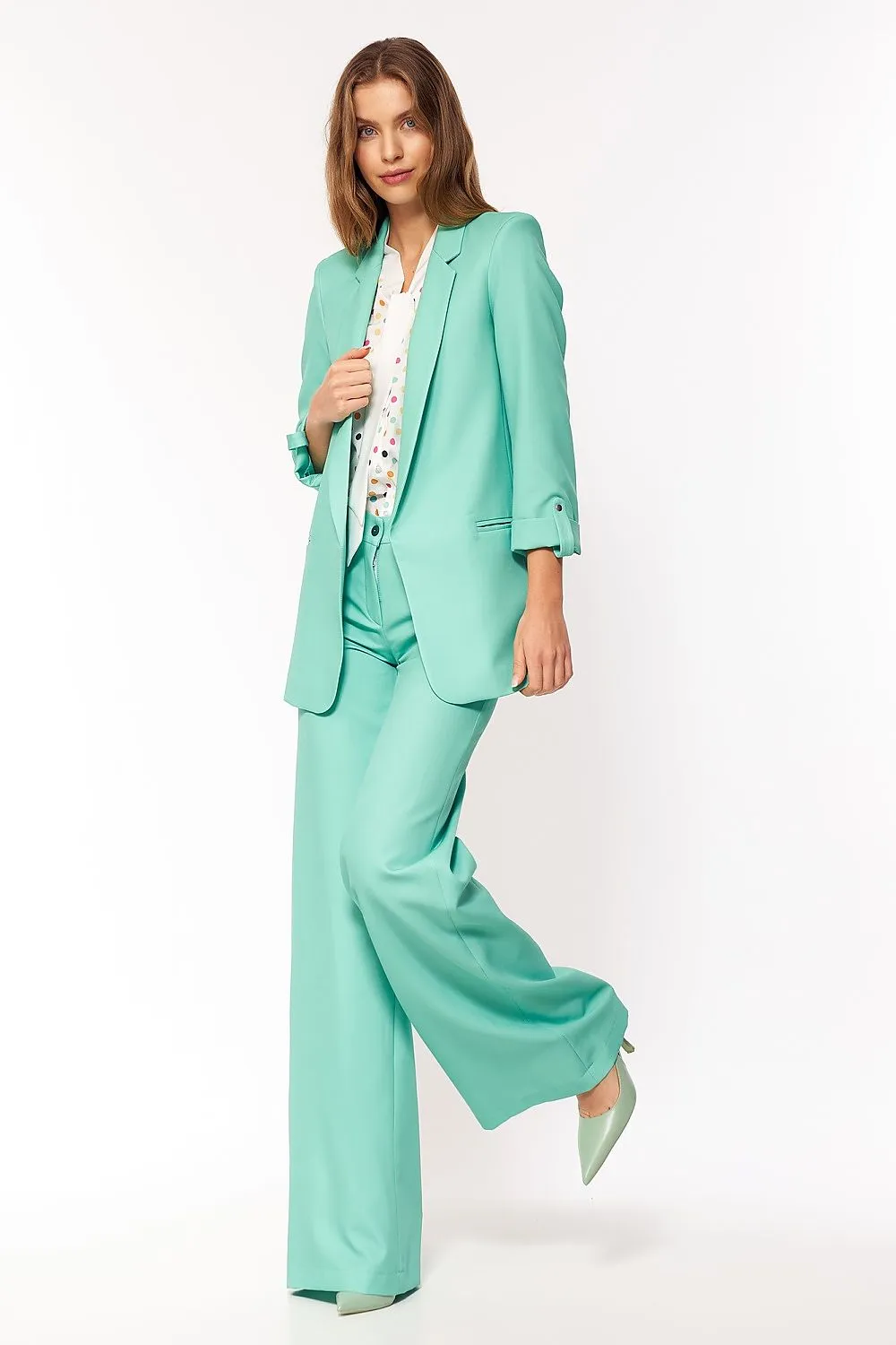 Elegant Oversized Lined Jacket