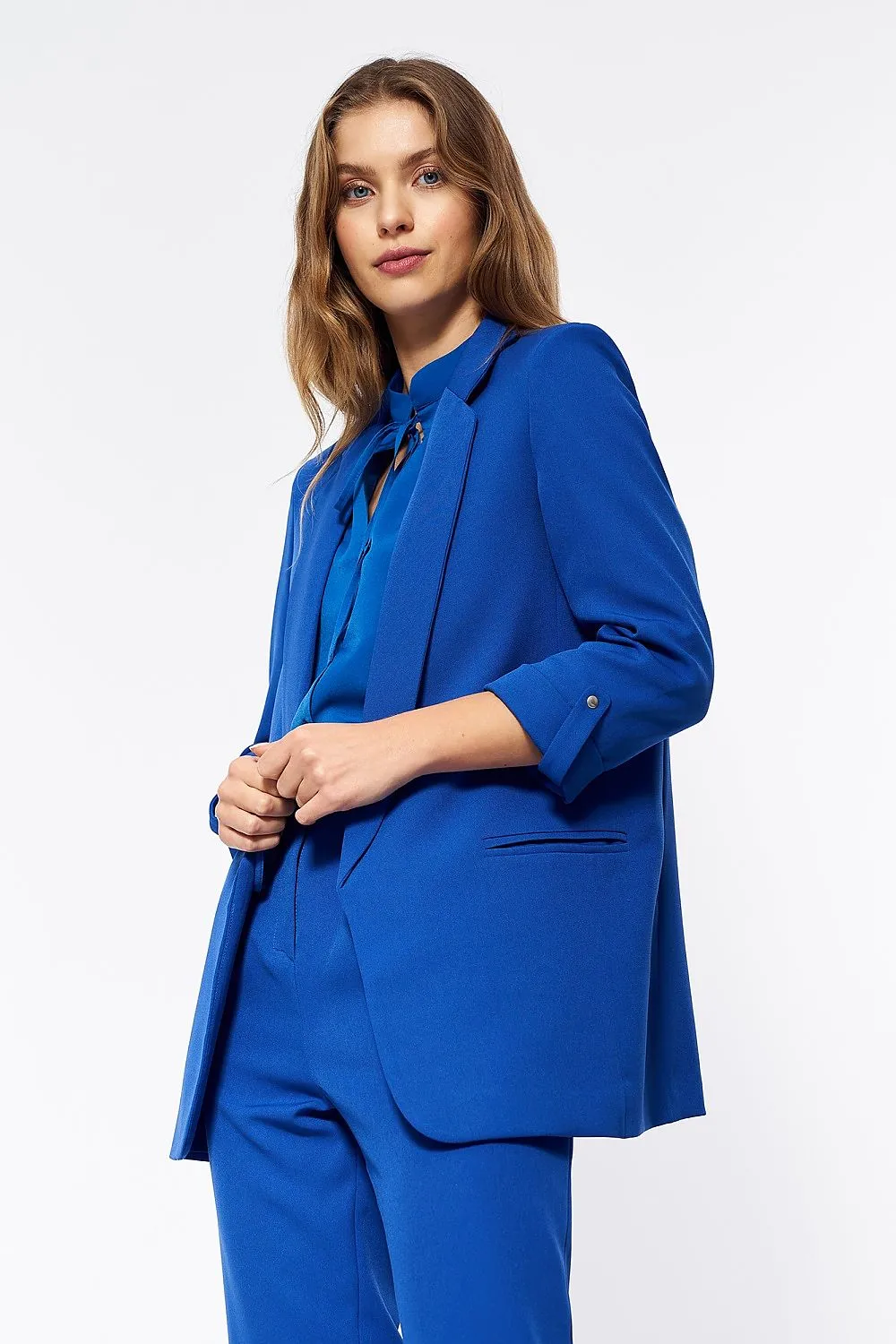 Elegant Oversized Lined Jacket