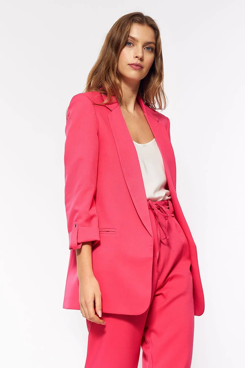 Elegant Oversized Lined Jacket
