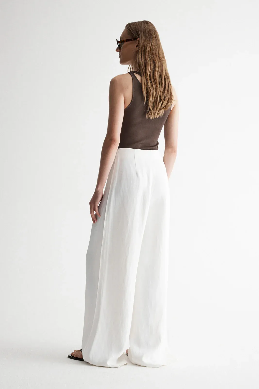 Elka Collective - Silves Knit Top (Chocolate)