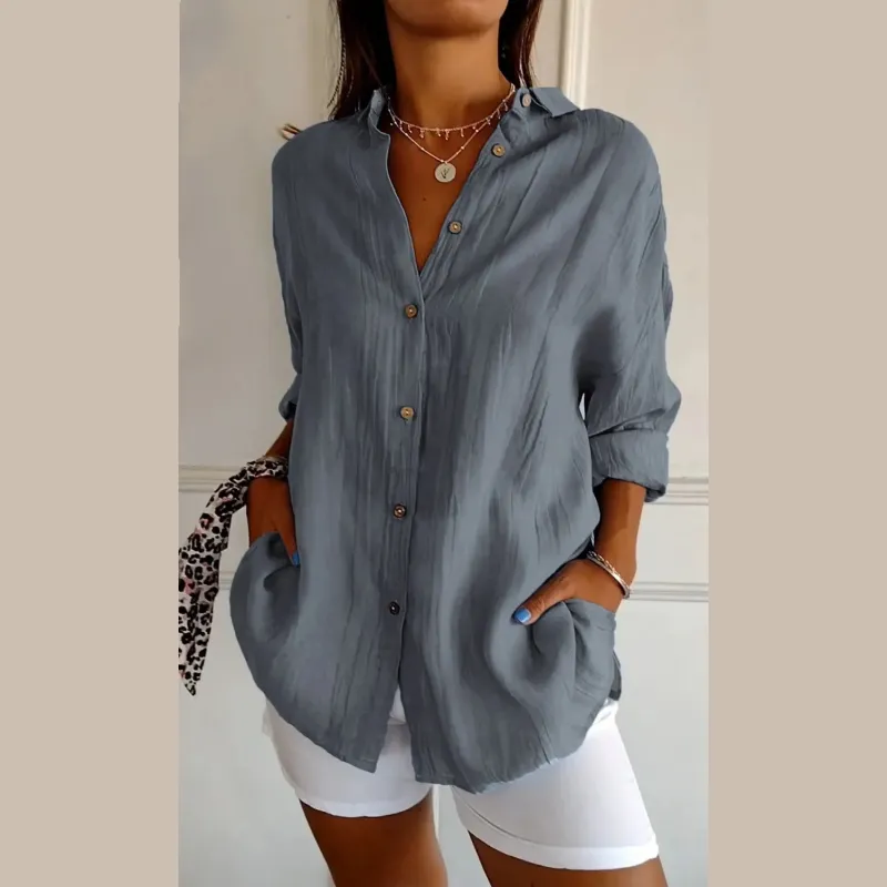 Ella - Crinkled Charm Top