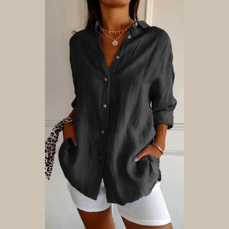 Ella - Crinkled Charm Top