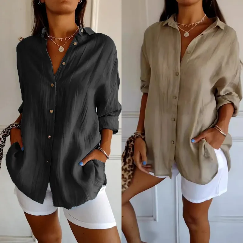 Ella - Crinkled Charm Top