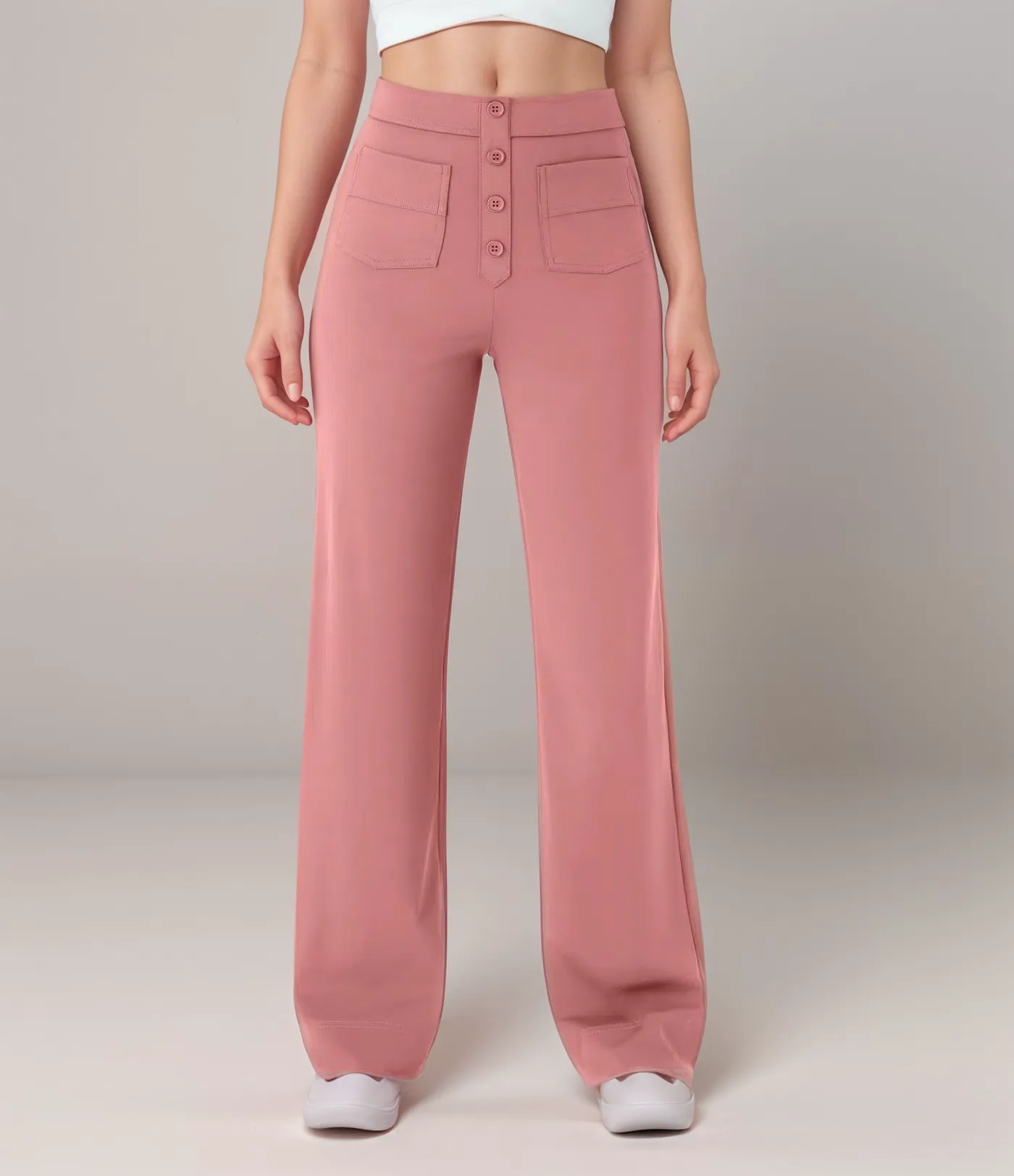 Elsa™ | High-Waisted Stretch Trousers