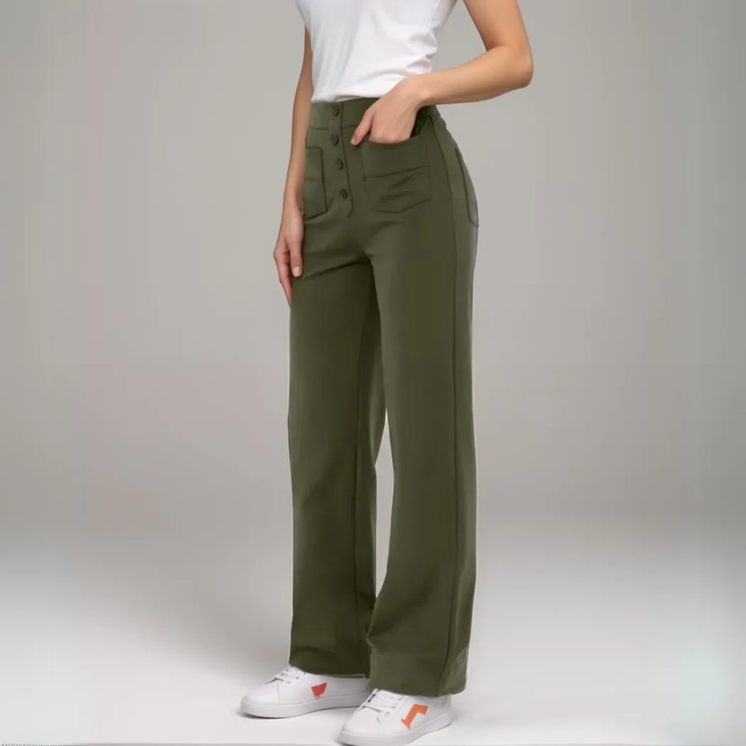 Elsa™ | High-Waisted Stretch Trousers