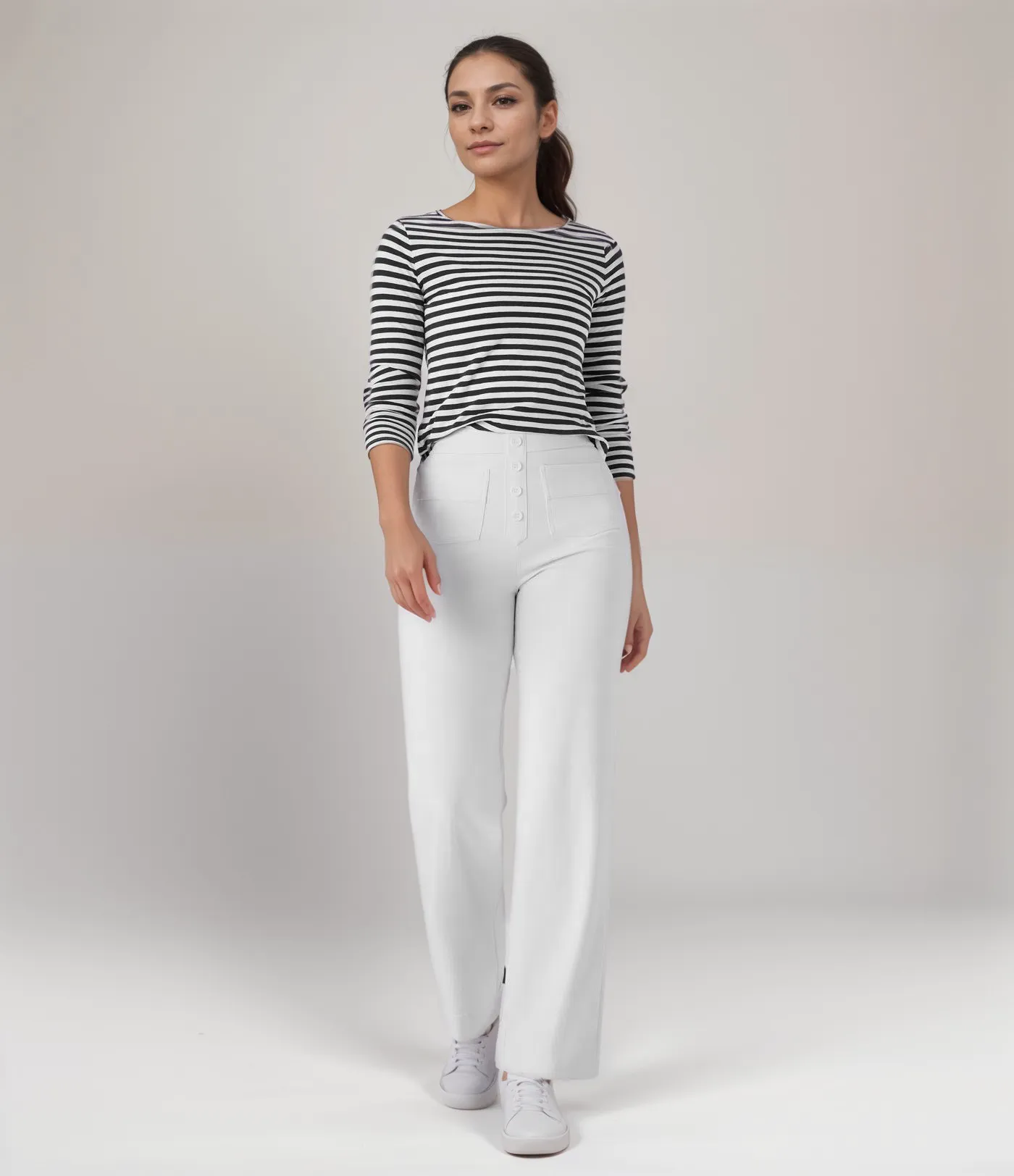 Elsa™ | High-Waisted Stretch Trousers