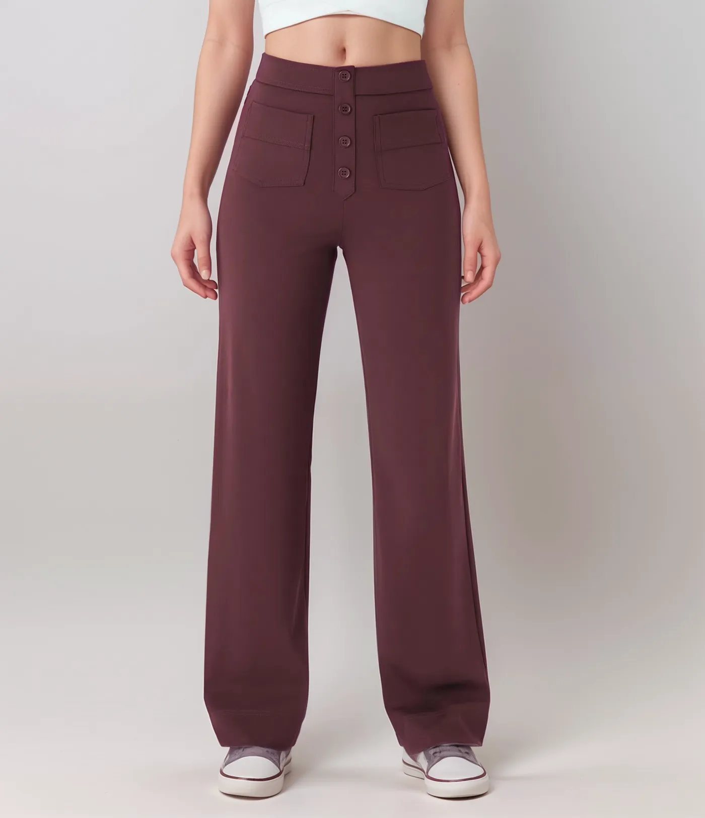 Elsa™ | High-Waisted Stretch Trousers
