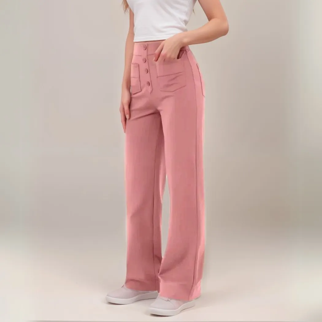 Elsa™ | High-Waisted Stretch Trousers