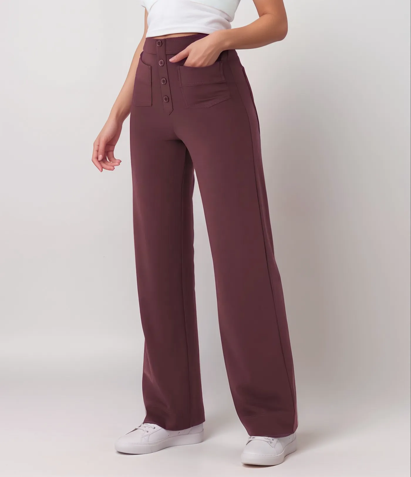 Elsa™ | High-Waisted Stretch Trousers