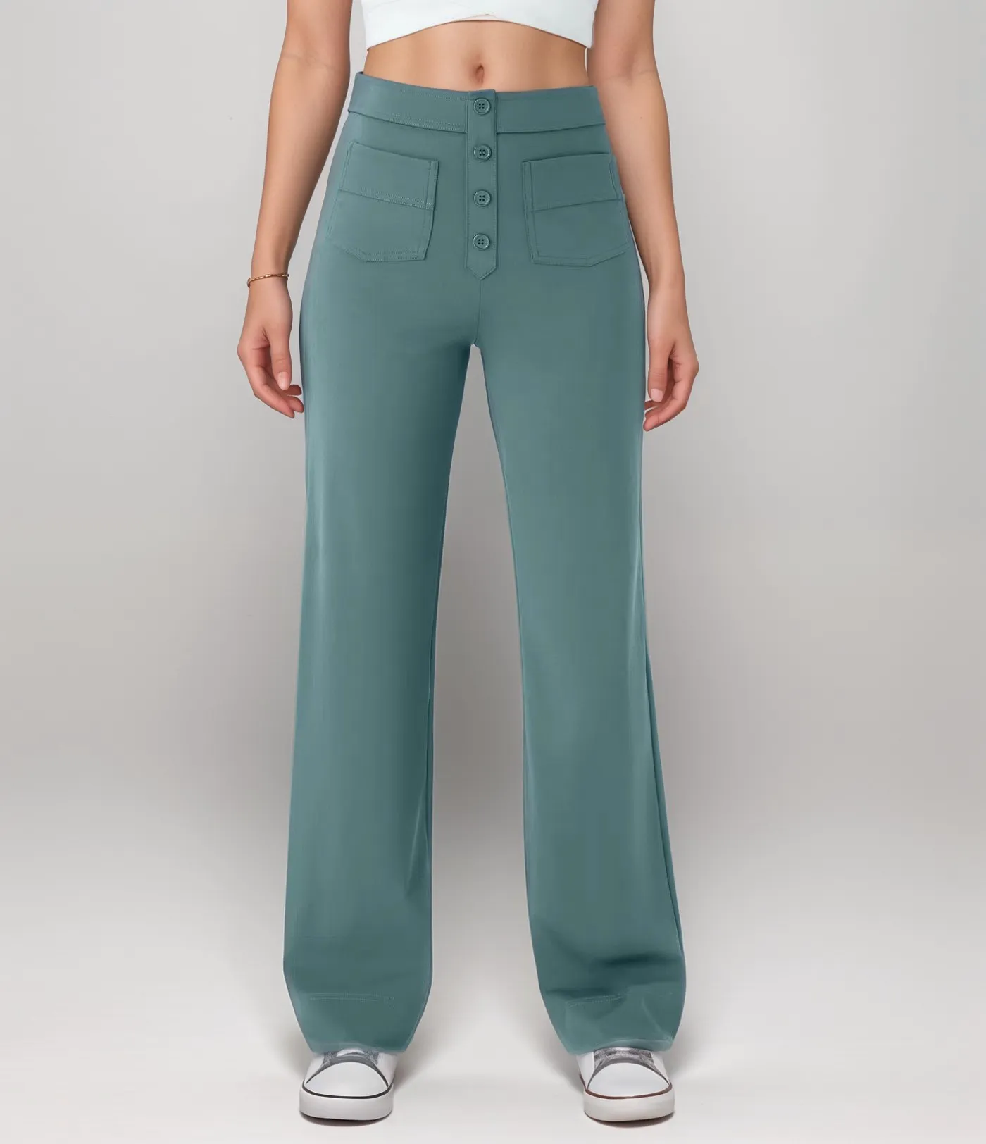 Elsa™ | High-Waisted Stretch Trousers