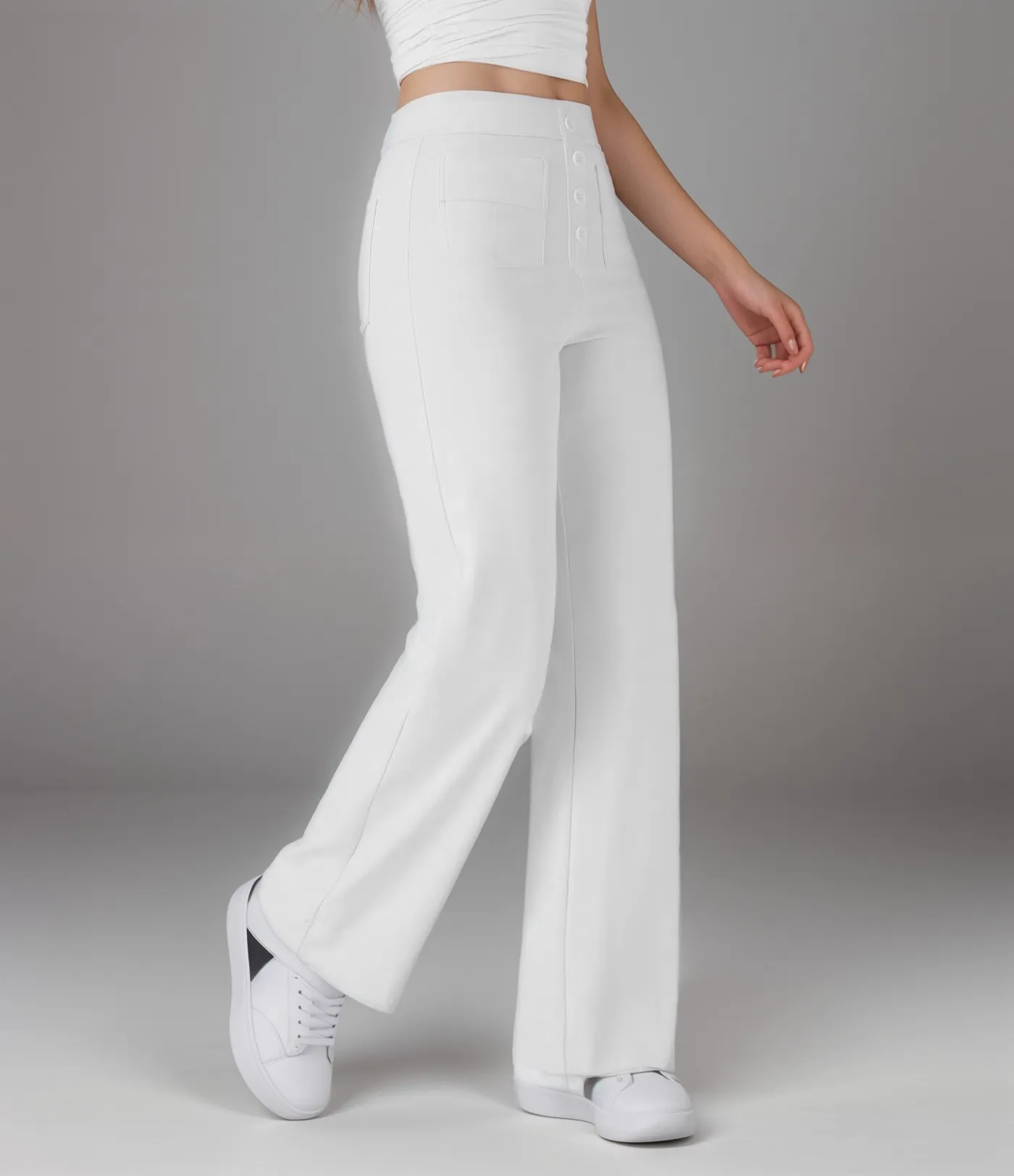 Elsa™ | High-Waisted Stretch Trousers