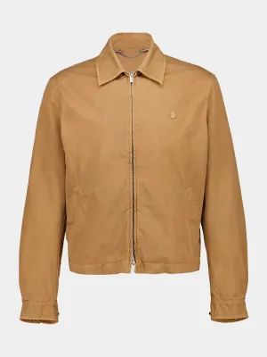 Embroidered Skull Sand Blouson