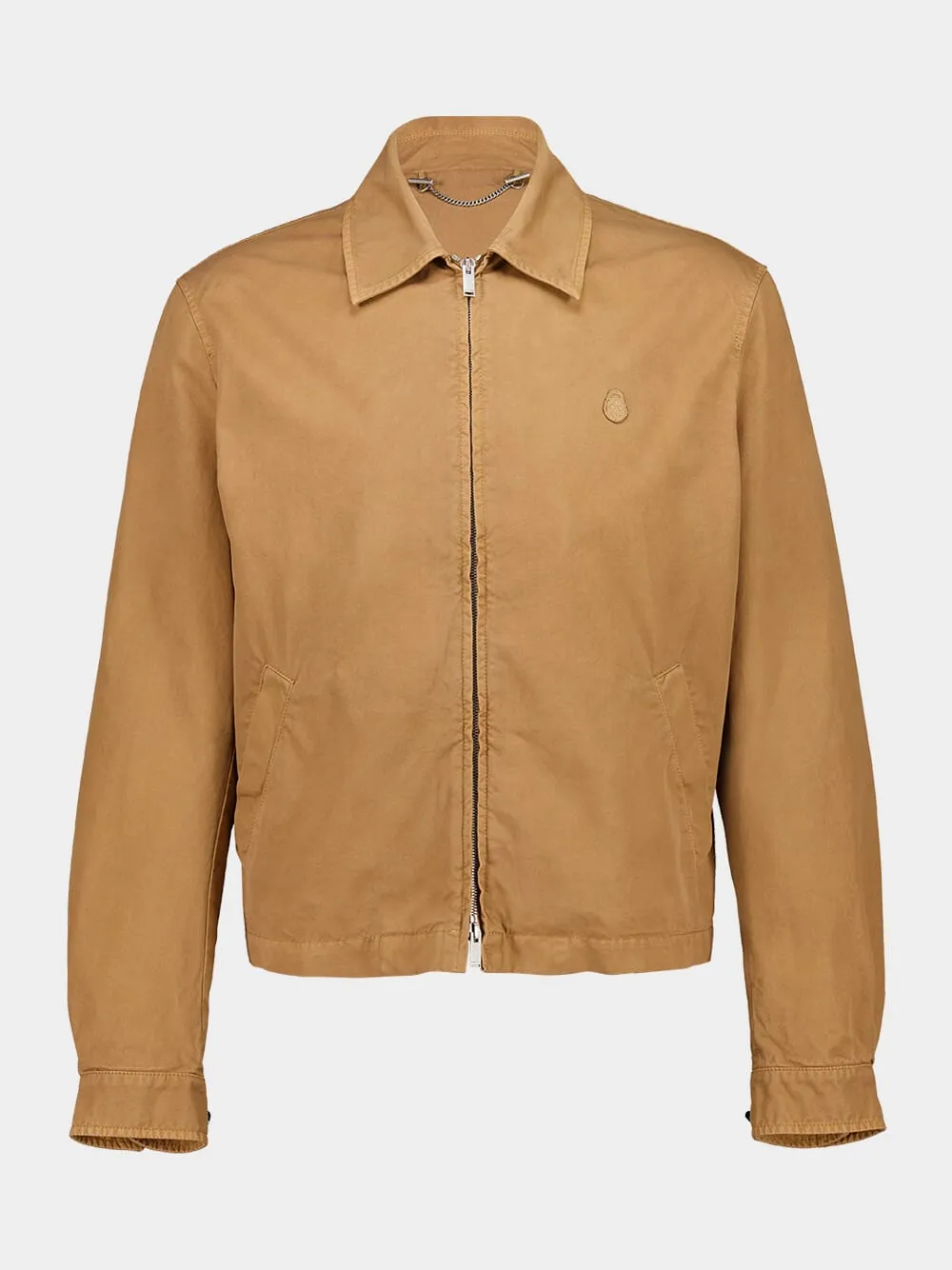 Embroidered Skull Sand Blouson