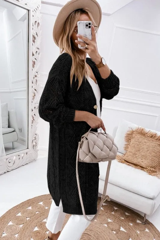 Eyes For You Sweater Cardigan