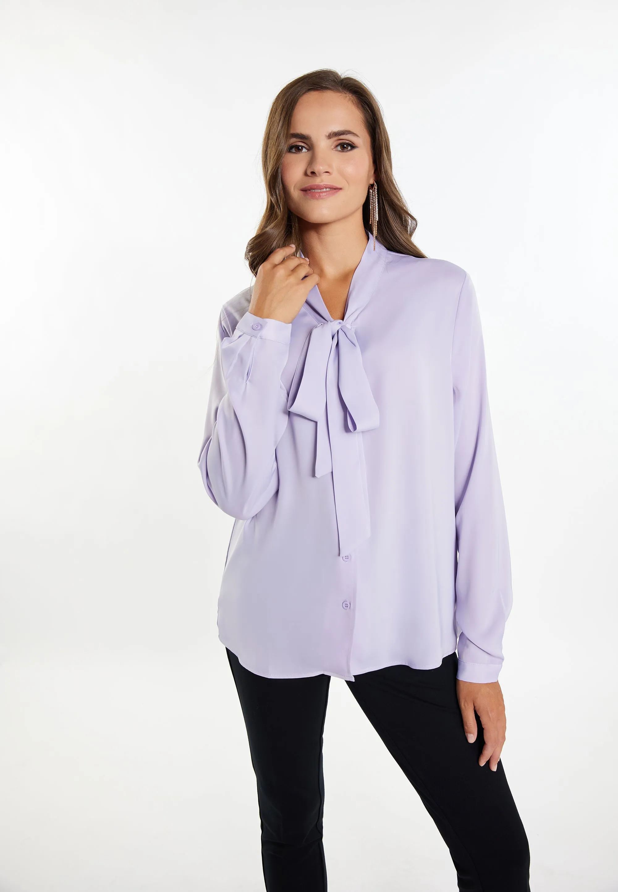 faina Women's Tie-Neck Blouse
