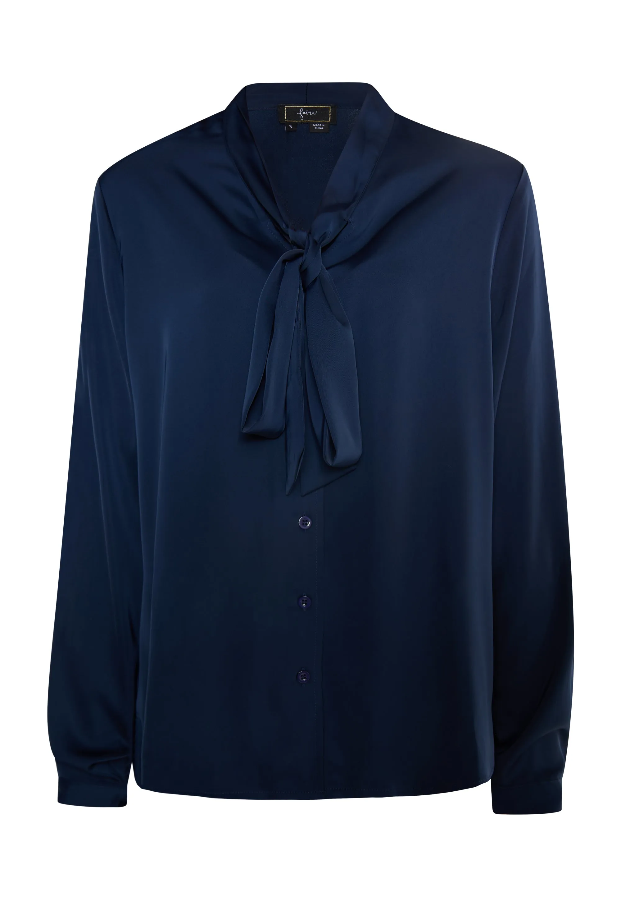 faina Women's Tie-Neck Blouse