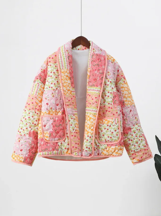 Fashionable, elegant jacket with print - Sophisticated look for any occasion - Comfortable and versatile