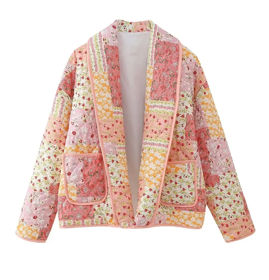 Fashionable, elegant jacket with print - Sophisticated look for any occasion - Comfortable and versatile