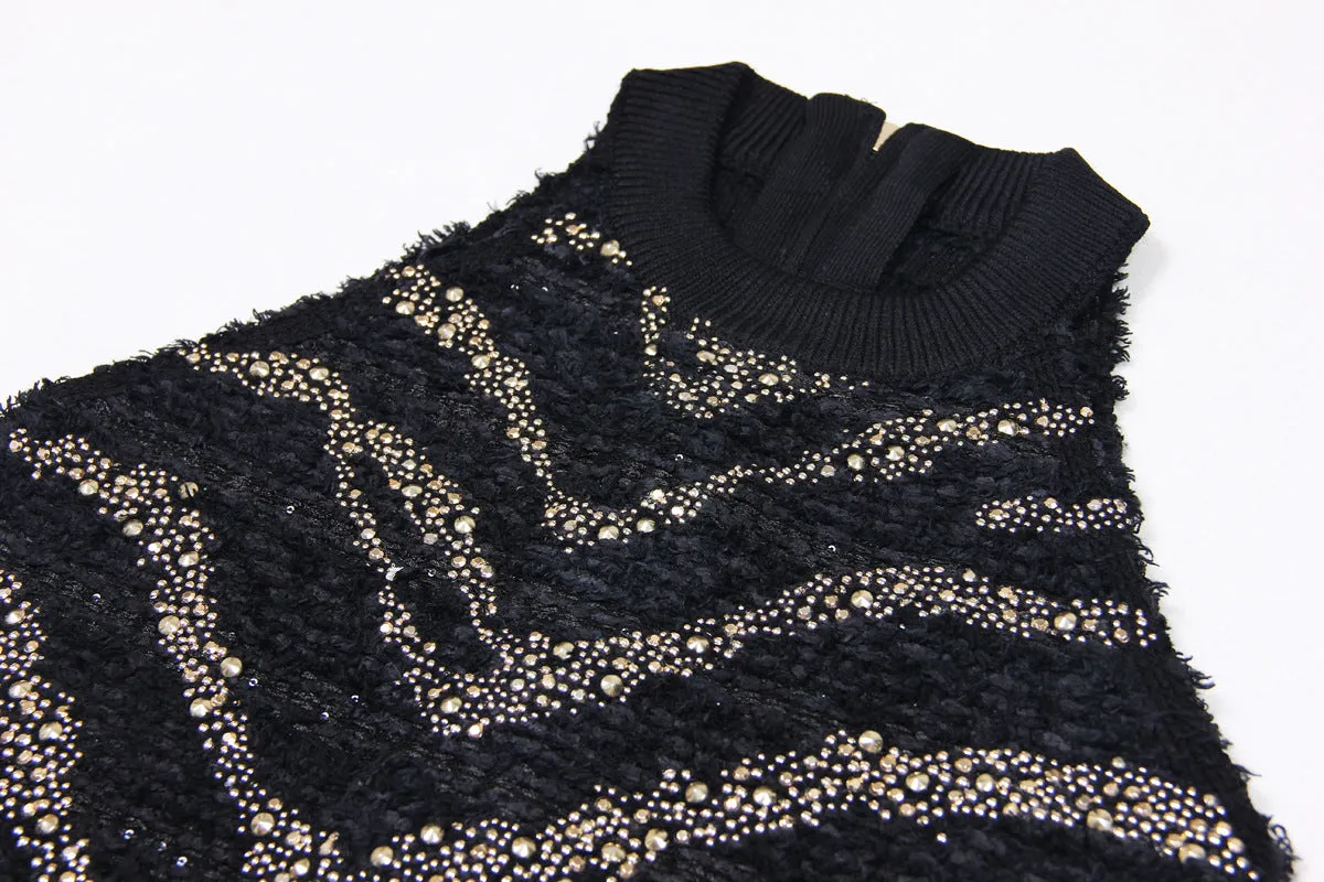 Fay Embellished Crop Top
