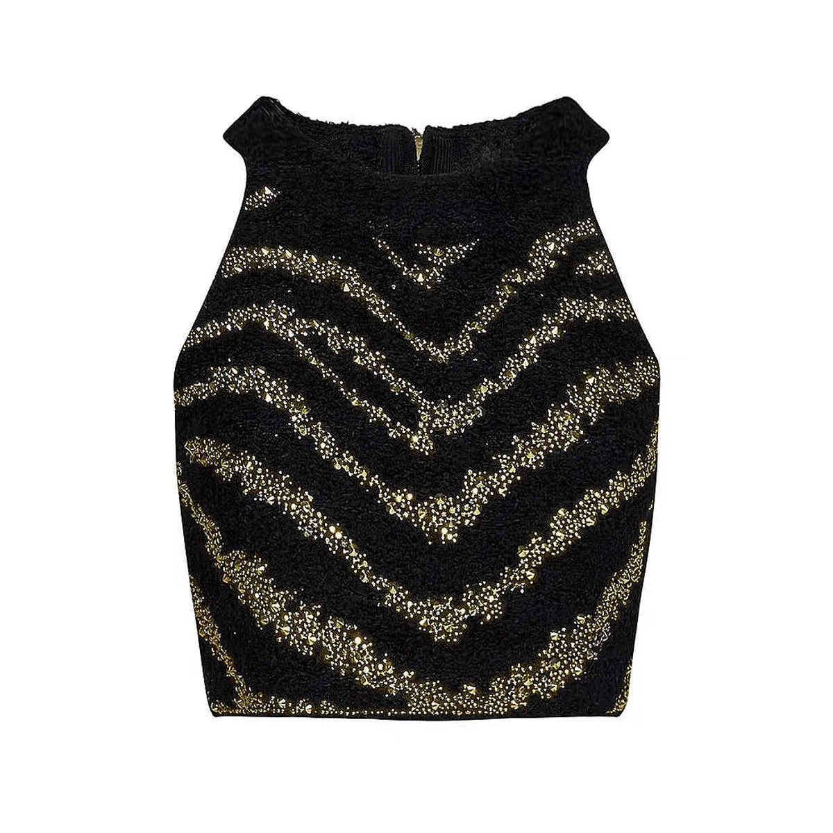 Fay Embellished Crop Top