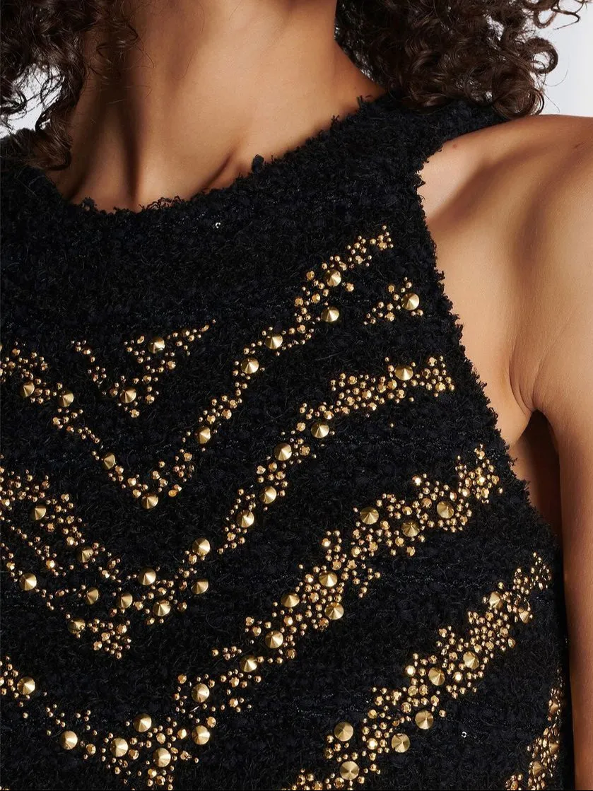 Fay Embellished Crop Top